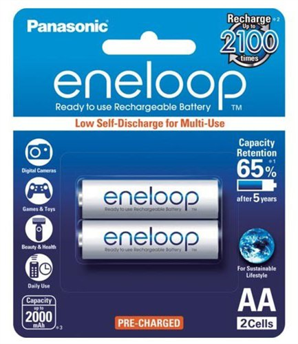 2 x rechargeable AAA Ni-MH batteries for Panasonic cordless phones