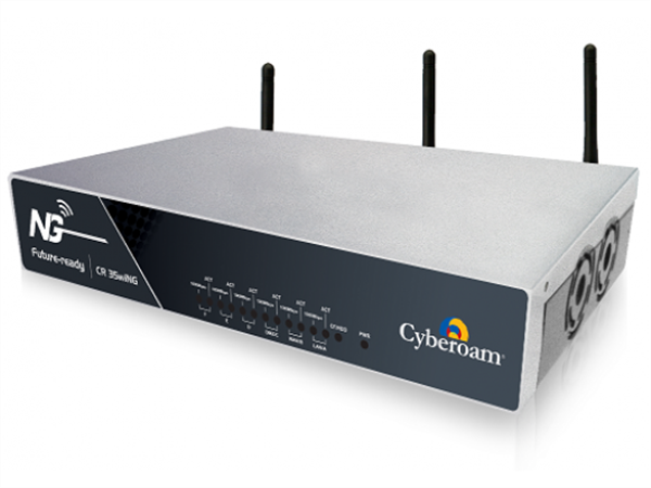 Unified Threat Management Appliance VPN Router, Firewall, 802.11b/g/n, 6 x 10/100/1000 Ethernet ports, 3700 Mbps Firewall Throughput, 300 M