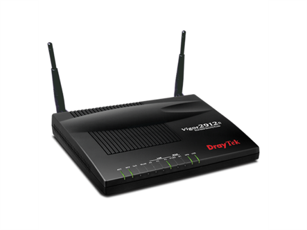 Dual WAN 802.11b/g/n Wireless Router, Supports 16 VPN tunnels (PPTP/IPSEC)