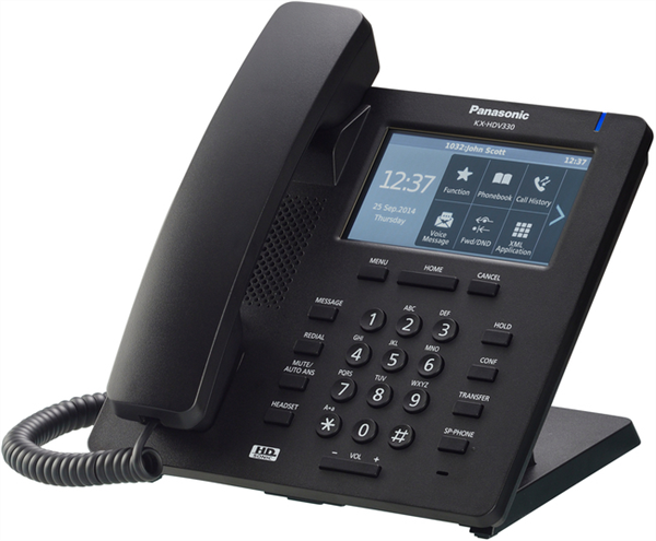 IP Phone, 12 SIP accounts, 4.3 inch colour TFT LCD with touch panel, 24 flexible function keys