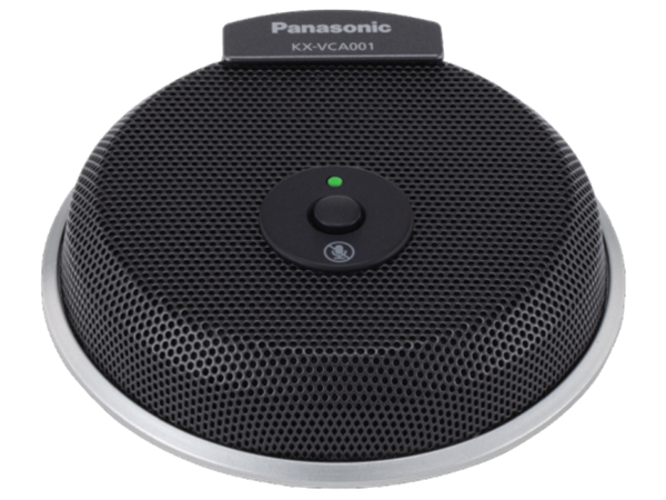 Digital Stereo Boundary Mic. for Panasonic video conference unit, 360 degree pick-up 28m2 coverage, cascade up to 4 units, with 8m cable
