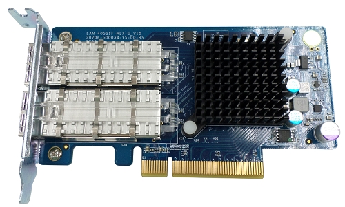 Dual-port 40GbE QSFP+ network expansion card
