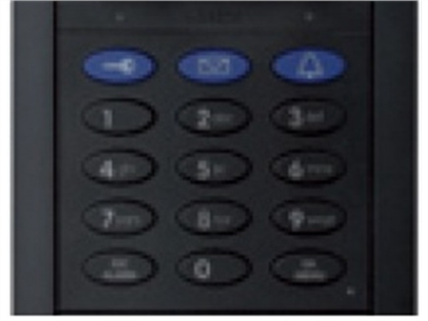 Keypad for T25 System with RFID Technology, Black