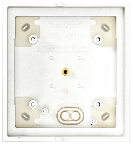Single On-Wall-Housing for T25 Door Station or MX-Display, White