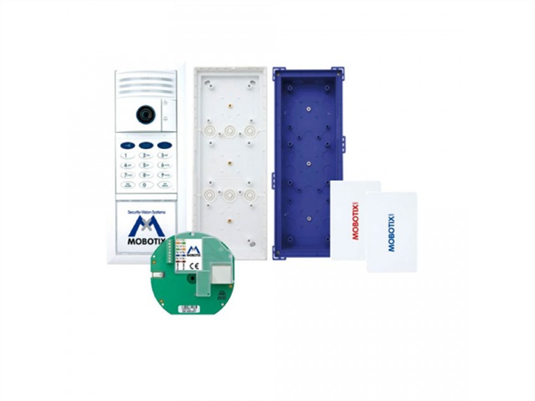 IP Video Door Station, 6MP Camera Kit, incl. Keypad etc. White