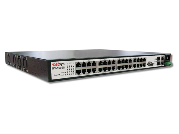 16 Port VDSL2 IP DSLAM, 2 GigE uplink ports