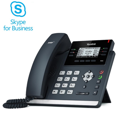 Skype for Business Edition IP Phone, SIP-T41S