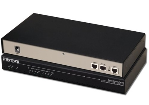 Enterprise Session Border Router (ESBR) 4 SIP Sessions (SIP back-to-back calls), upgradable to max 196 SIP Sessions, 2x Ethernet, no transc
