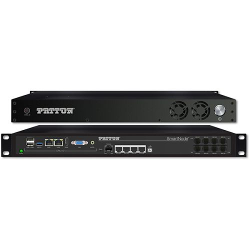 SmartNode Open Gateway Appliance, 1 T1/E1 PRI VoIP GW-Router, 2x GigE Ports, 15 VoIP channels; upgradeable to 30, IPv6 ready, High Precisio