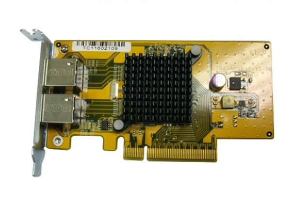 2-Port Gigabit Ethernet Expansion Card for QNAP TS-X79 Rack-mount NAS models