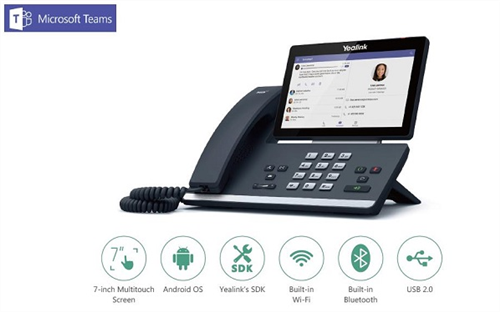 T58A Video Phone, MS Teams Edition