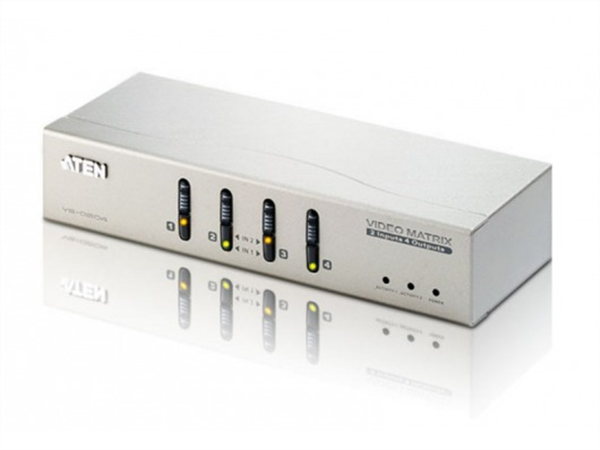 2x4 VGA Video Matrix, With Audio Support
