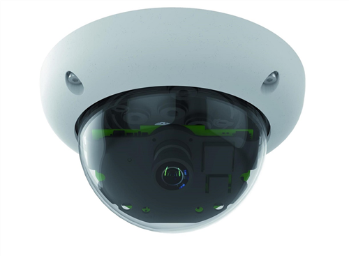 Indoor/Outdoor 6 Megapixel Dome IP Camera Body (add lens), Night