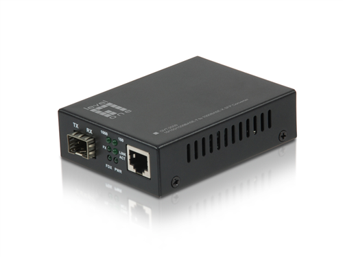 10/100/1000BASE-T to 1000BASE-X to SFP Converter