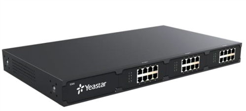 VoIP PBX appliance, 300 users, 60 concurrent calls, 24 u/g ports